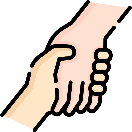 Ícone de Mãos Dadas - Solidariedade